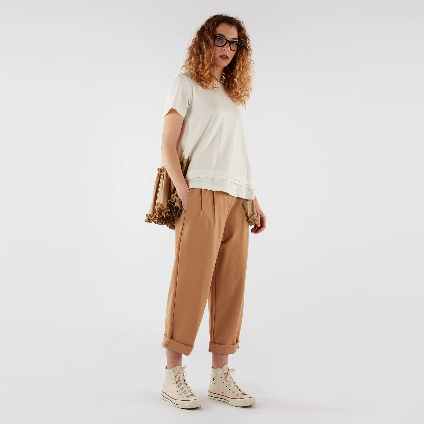 BAGGY PANTS WITH PLEATS - Image 11