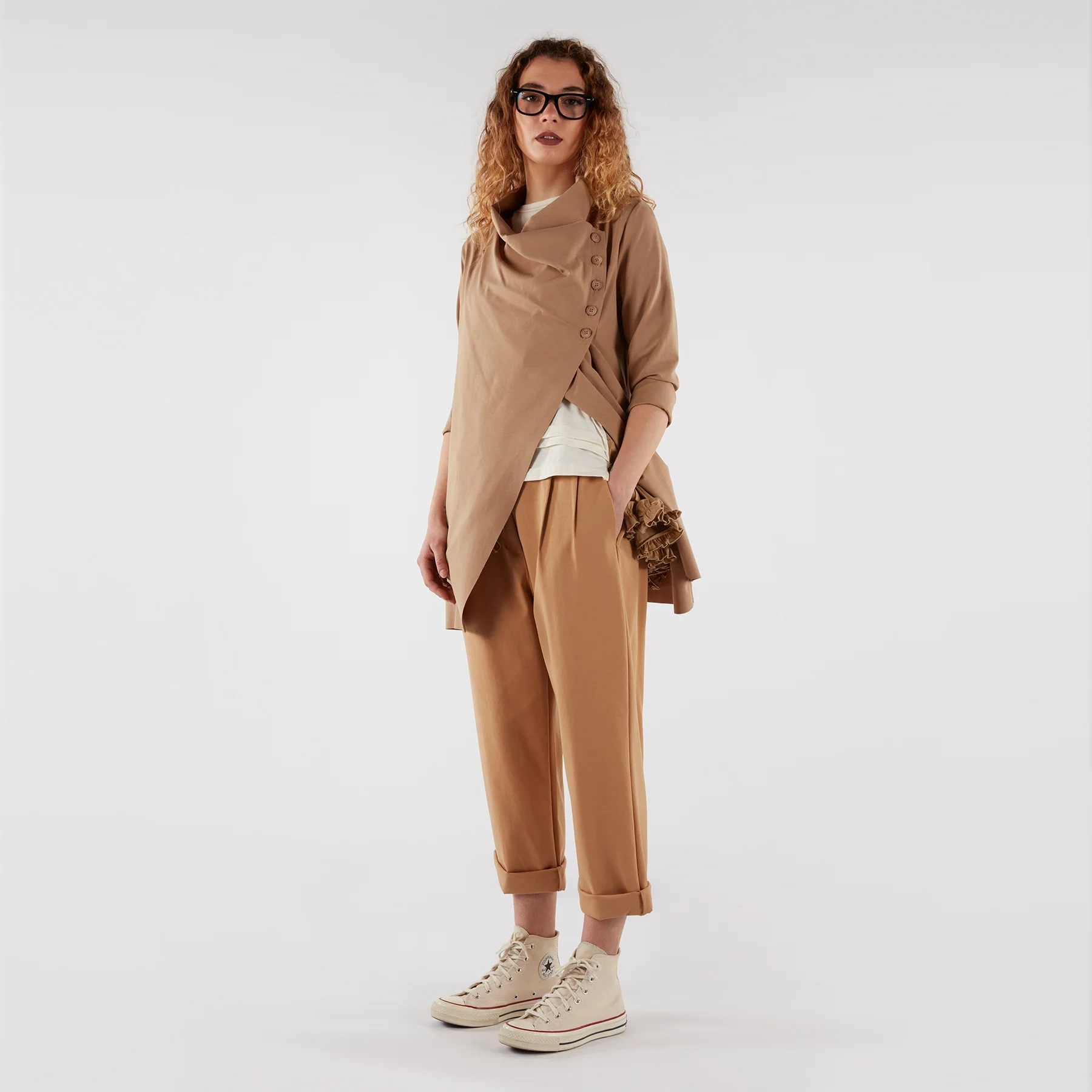 BAGGY PANTS WITH PLEATS - Image 13