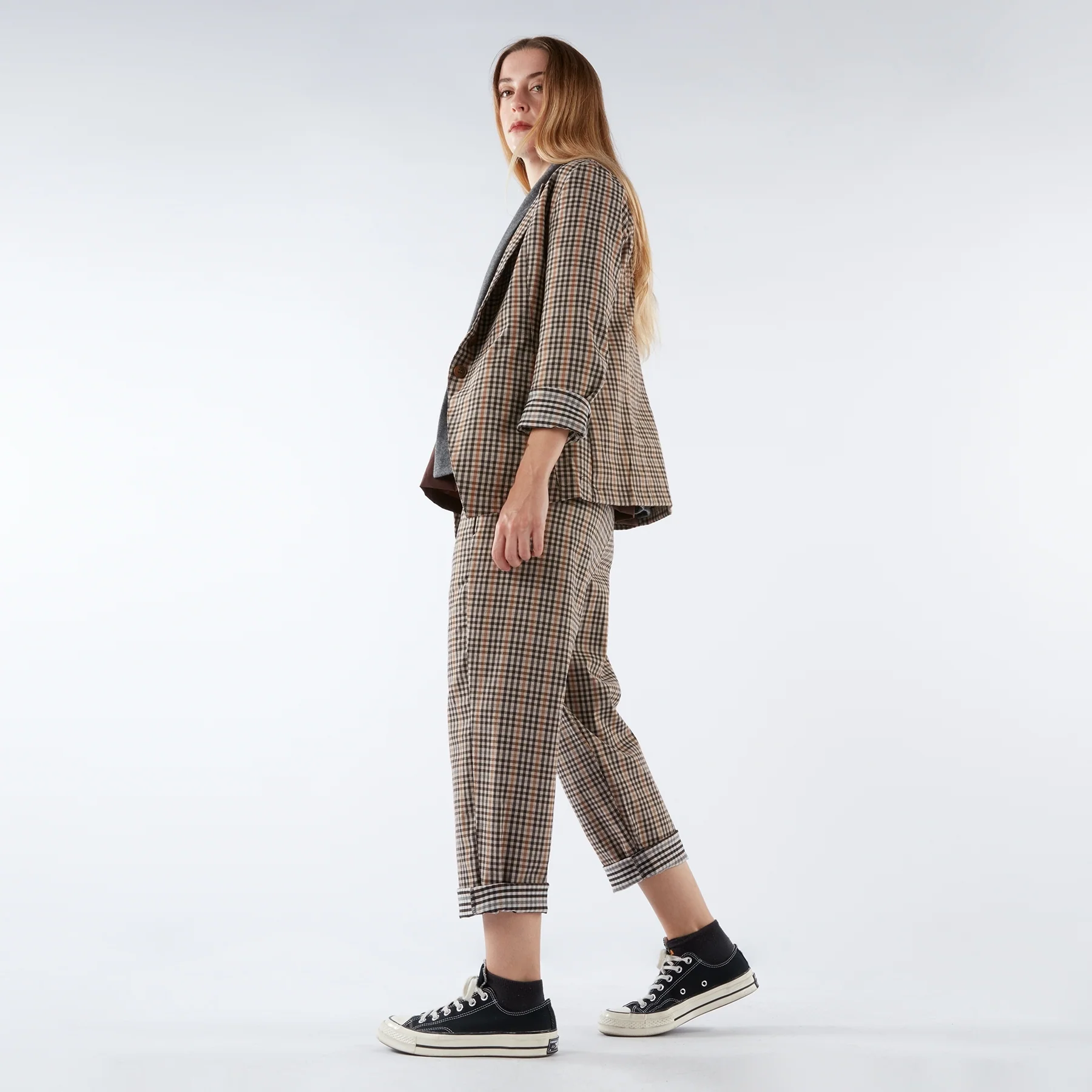 CHECKED TROUSERS - Image 4