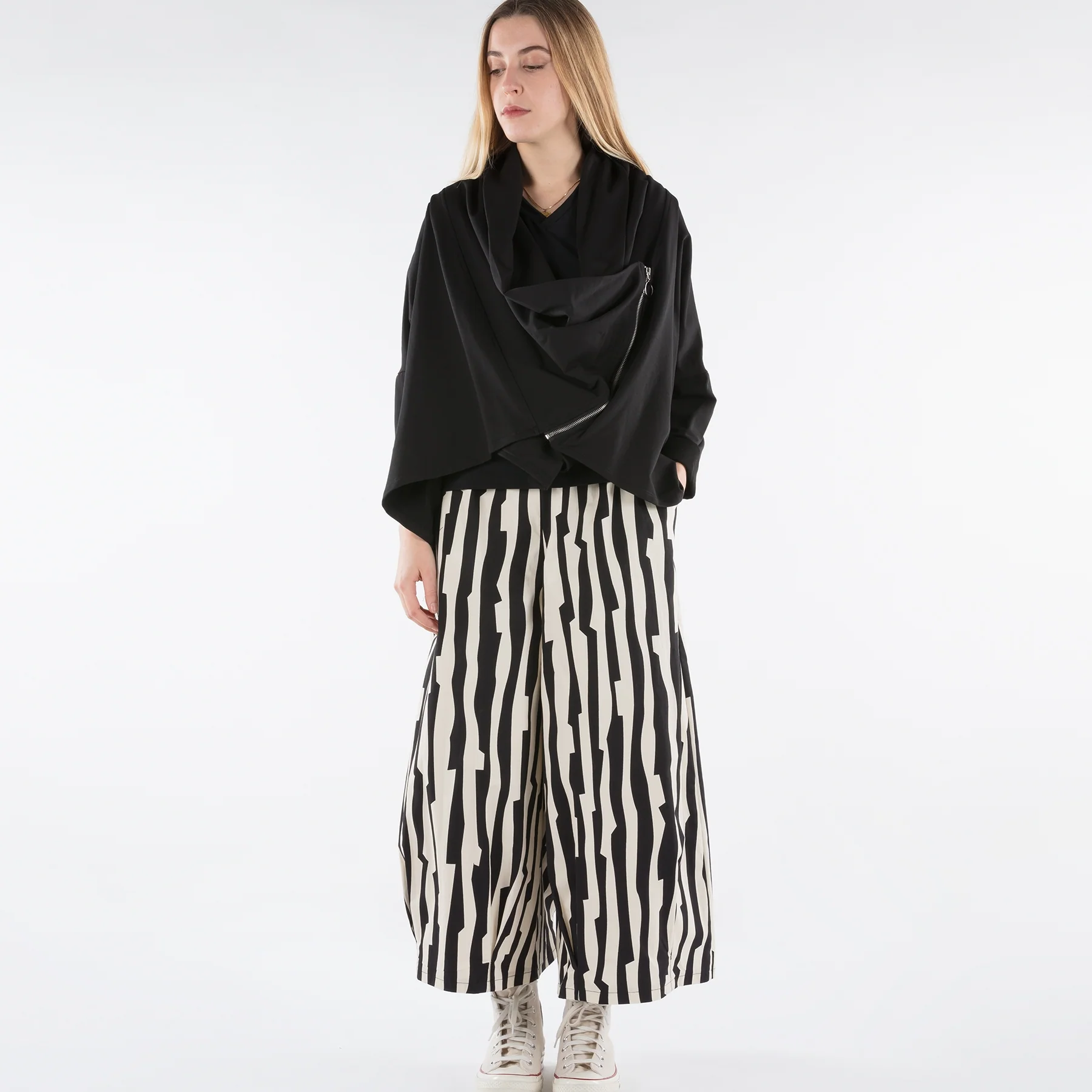 FLEECE CARDIGAN WITH SIDE ZIP - Image 3