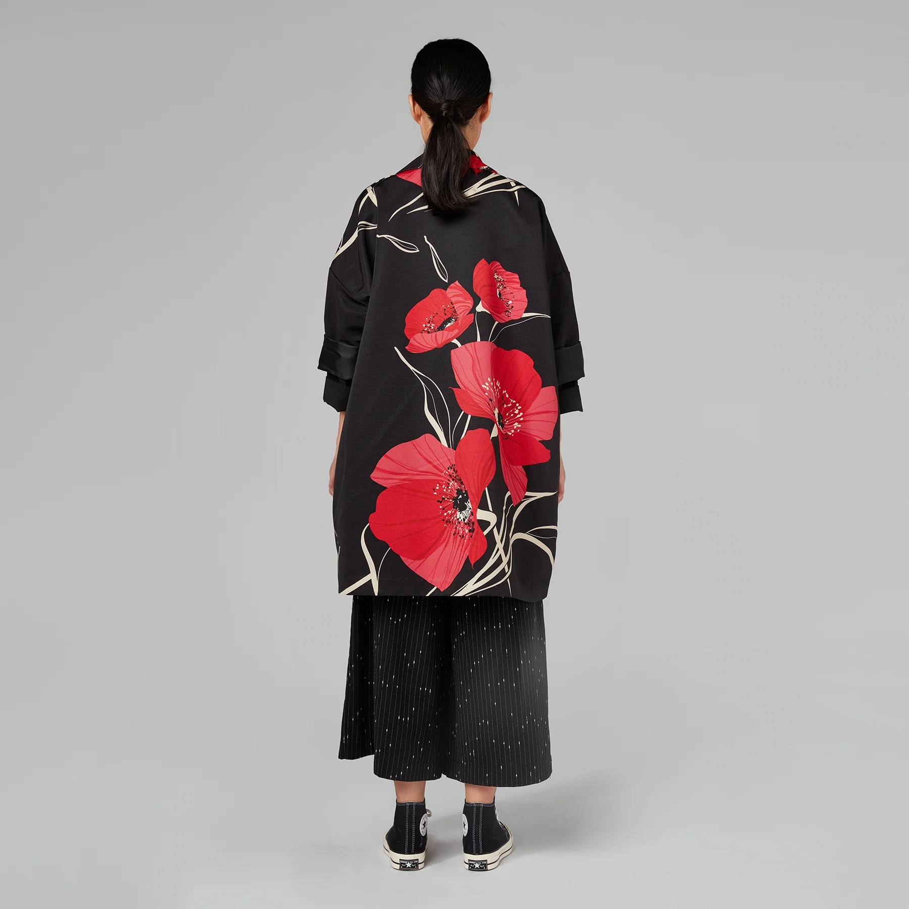 KIMONO JACKET WITH POPPY - Image 3