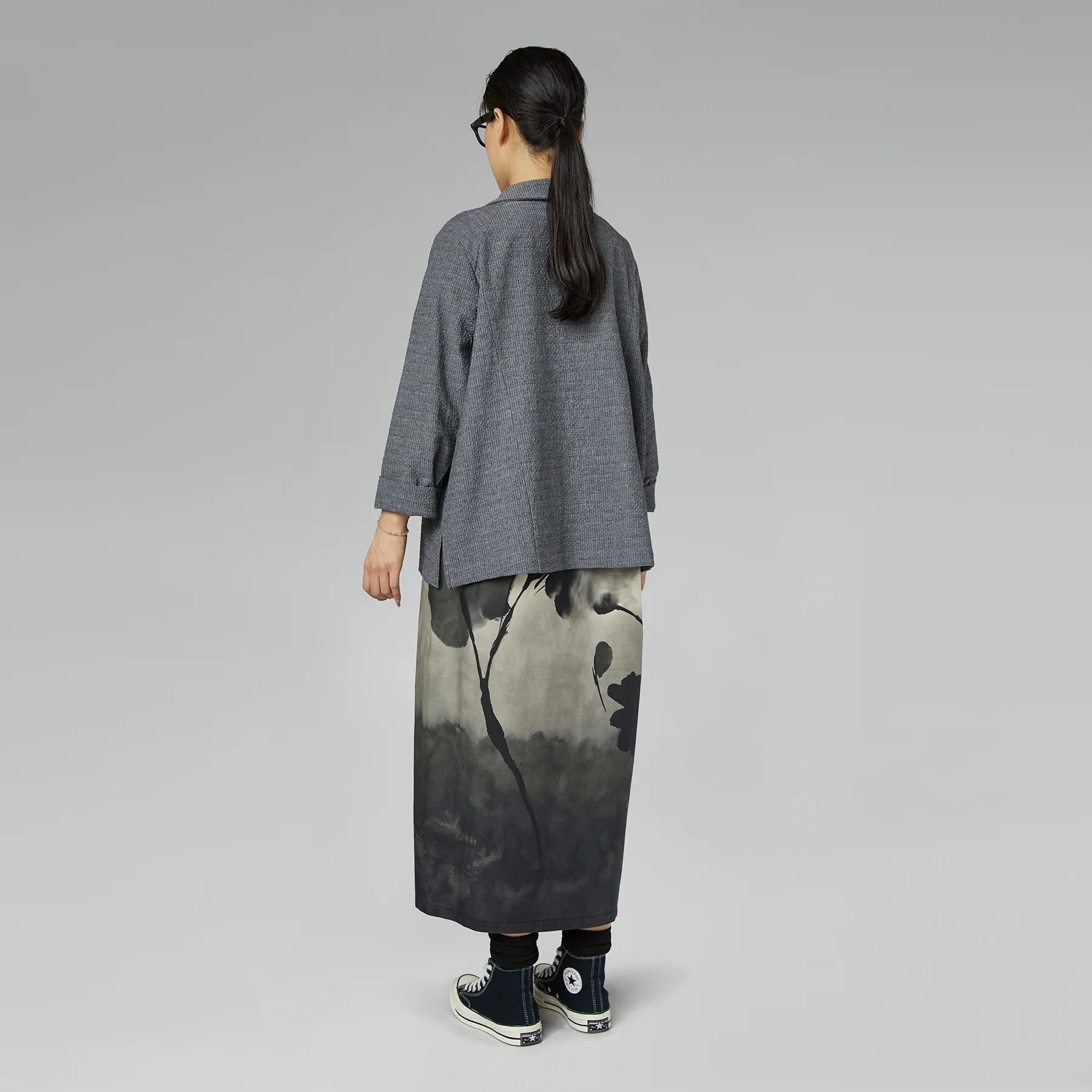 MELANGE SHIRT IN COTTON BLEND - Image 9