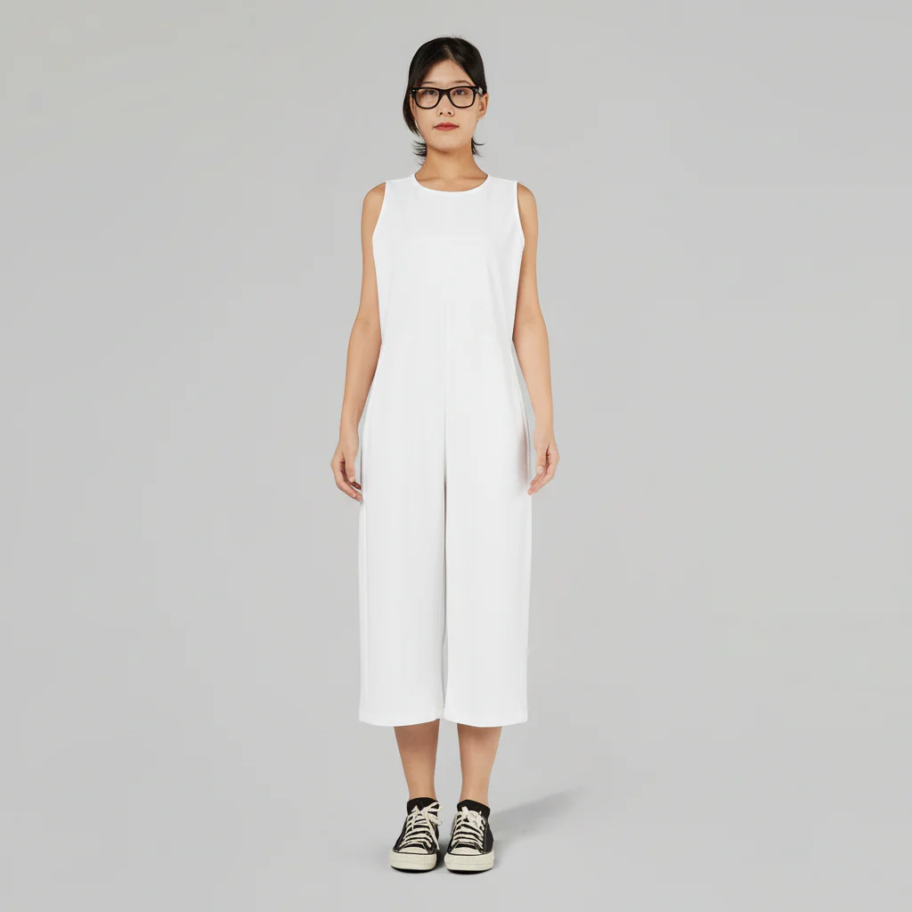 OVERALL IN MILAN STITCH FABRIC - Image 7