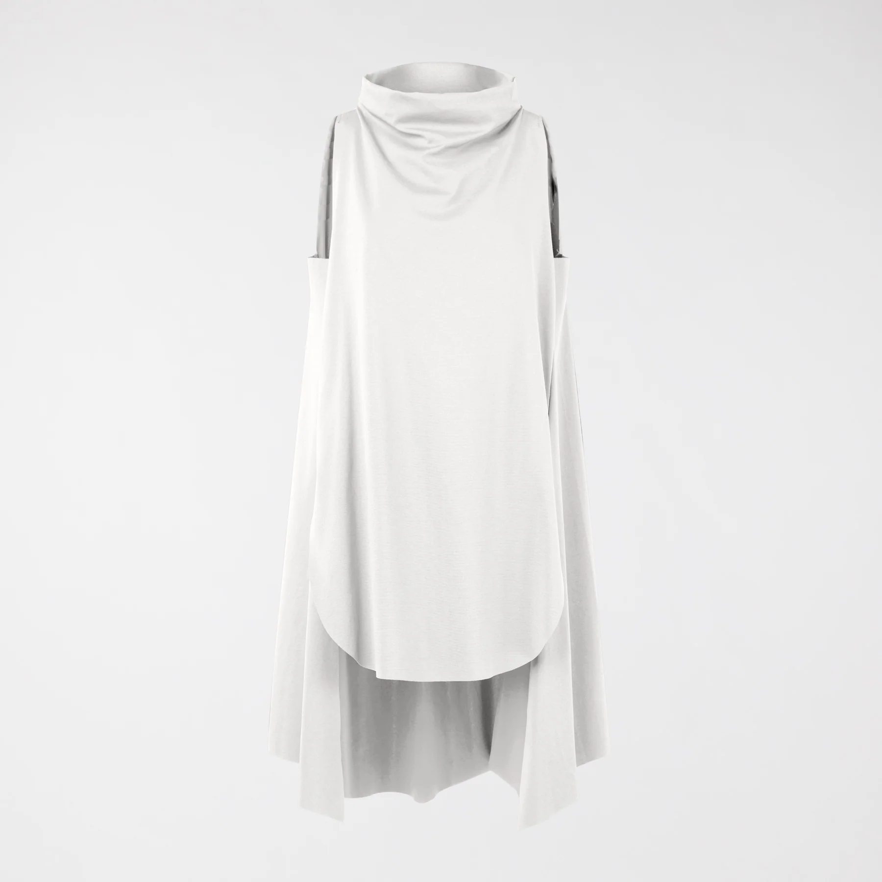 SLEEVELESS DRESS WITH SLITS - Image 8
