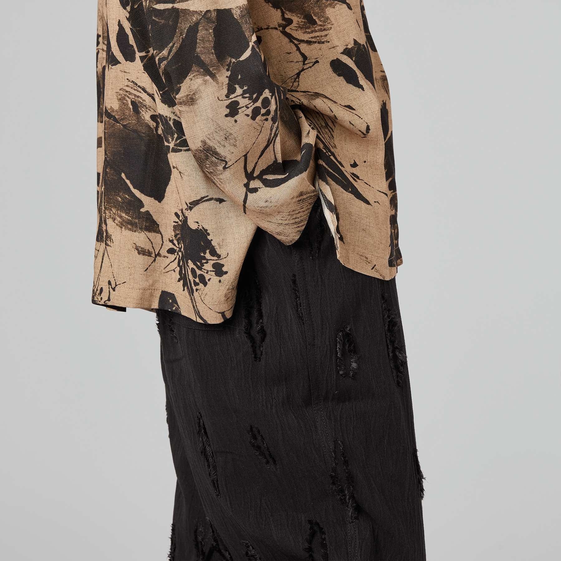 STRAIGHT TROUSERS IN FIL COUPE' - Image 7