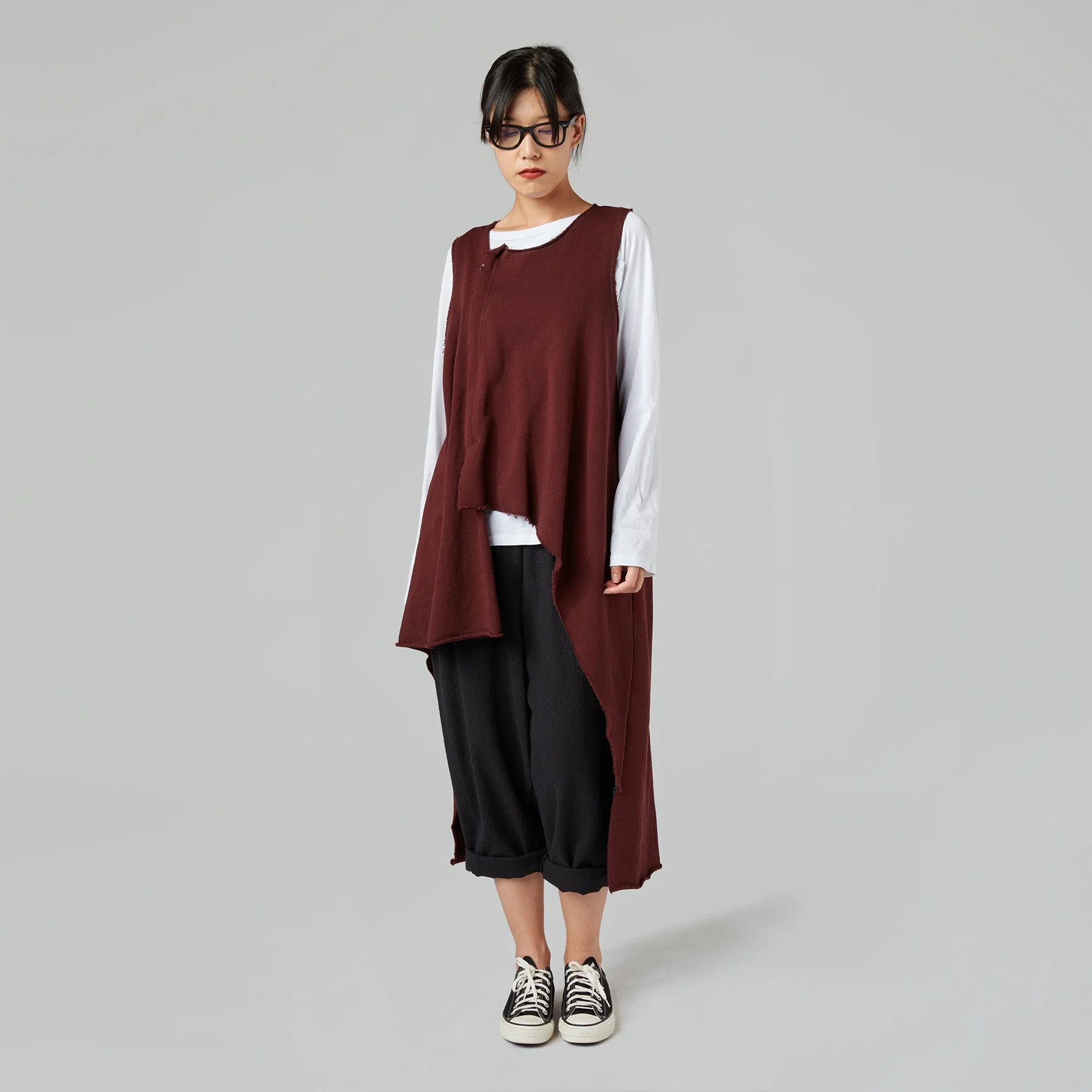 T-SHIRT WITH SEAMS IN COTTON JERSEY FABRIC - Image 10
