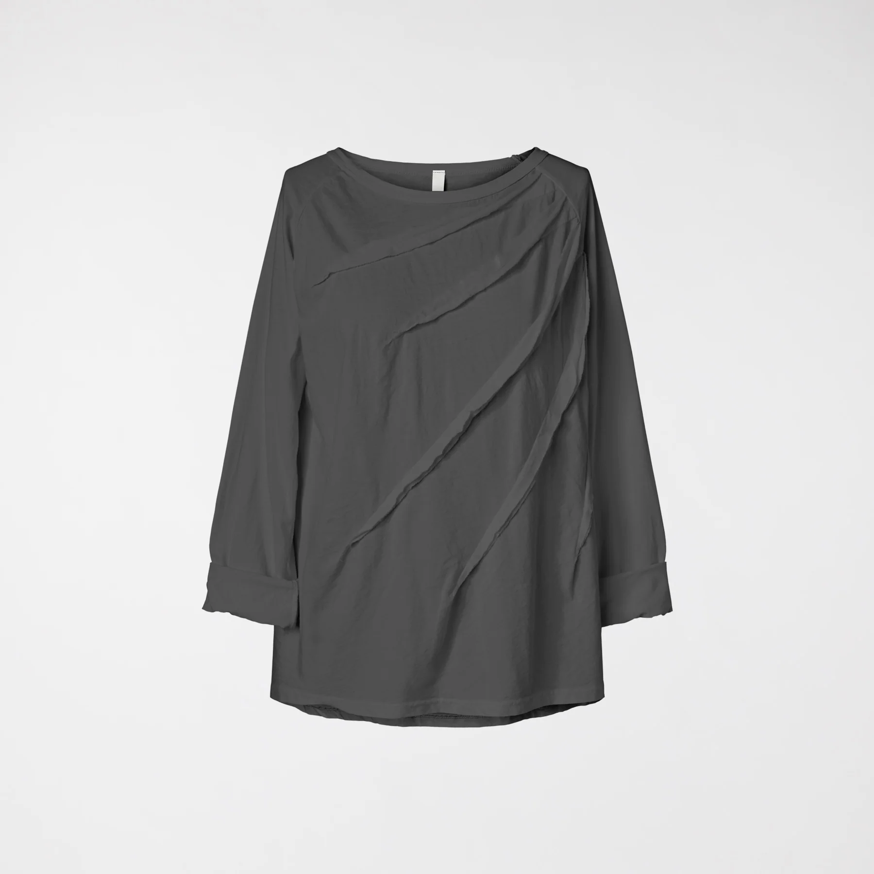 T-SHIRT WITH SEAMS IN COTTON JERSEY FABRIC - Image 14
