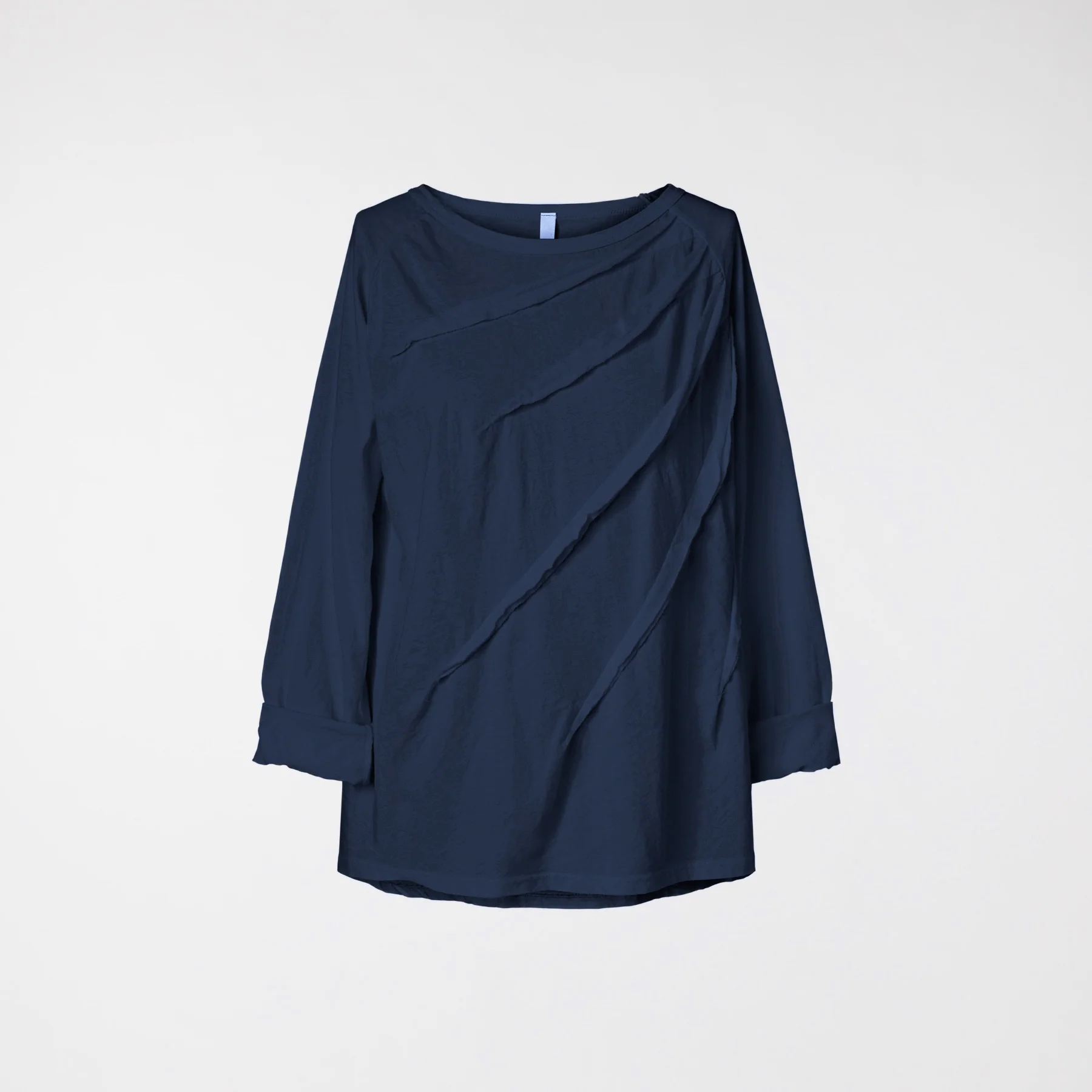 T-SHIRT WITH SEAMS IN COTTON JERSEY FABRIC - Image 6