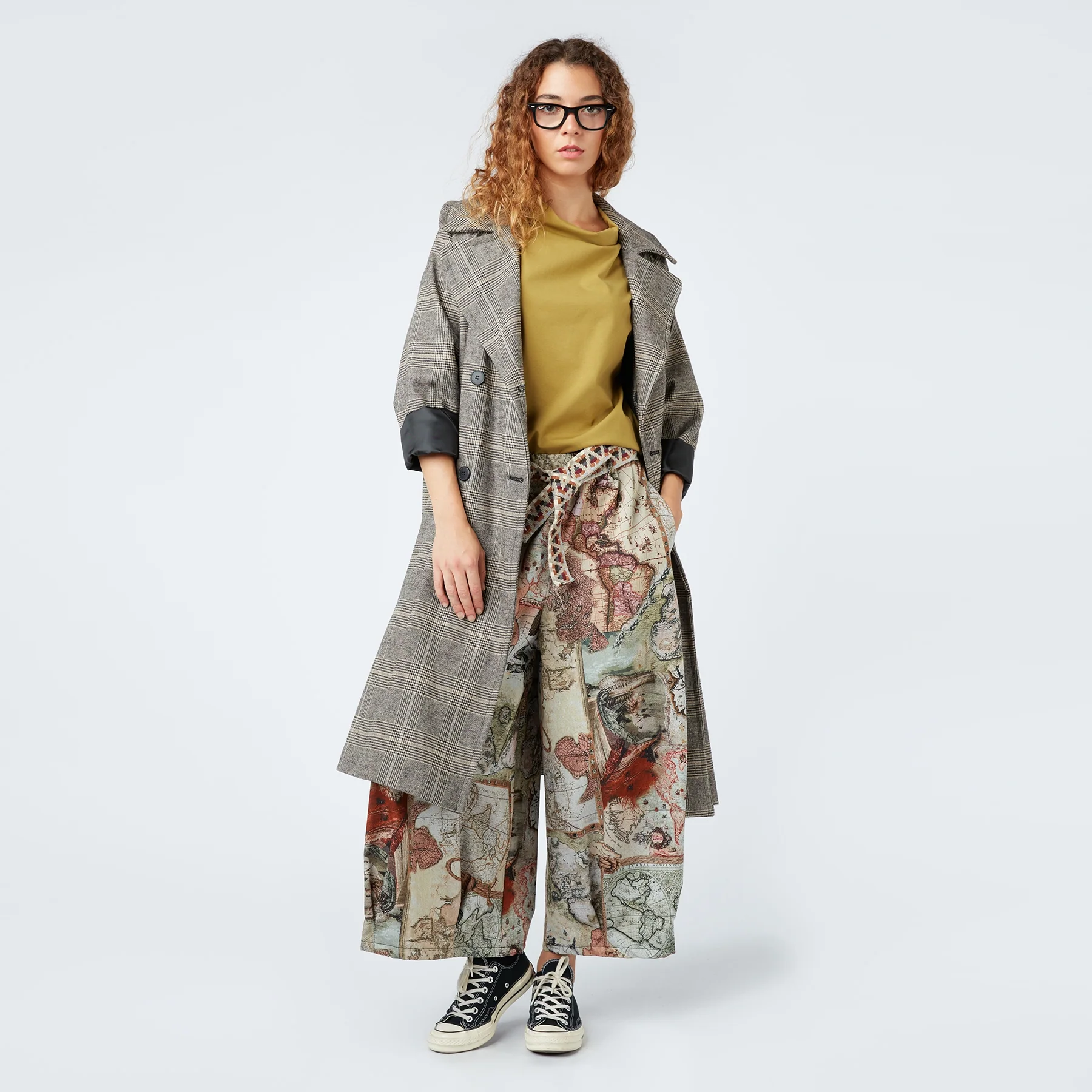 TURN-UP NECK SWEATER IN PUNTO MILANO FABRIC - Image 13